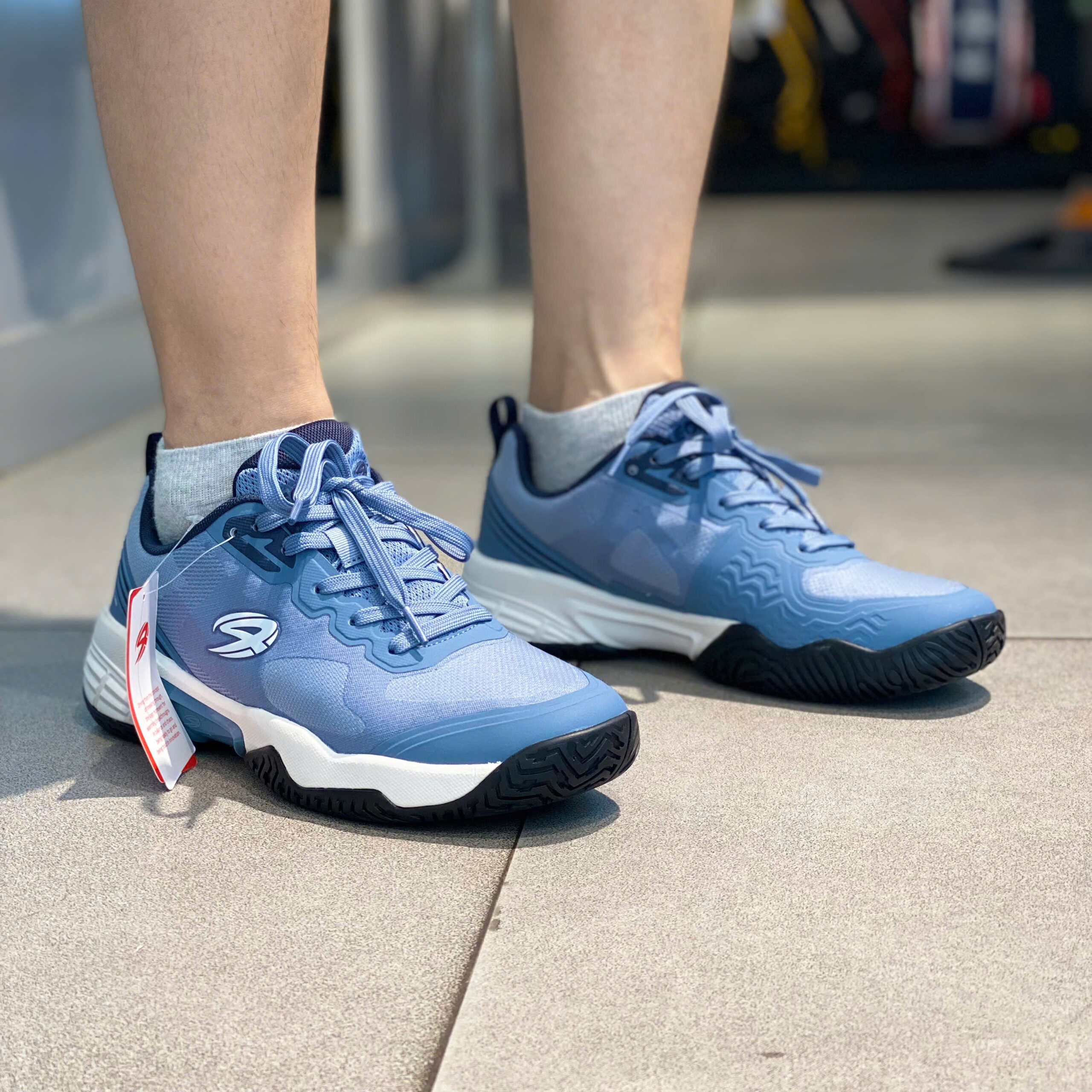 Giày Picklbeball nam Eopaia - M492578 - Grey Blue - Ảnh 4