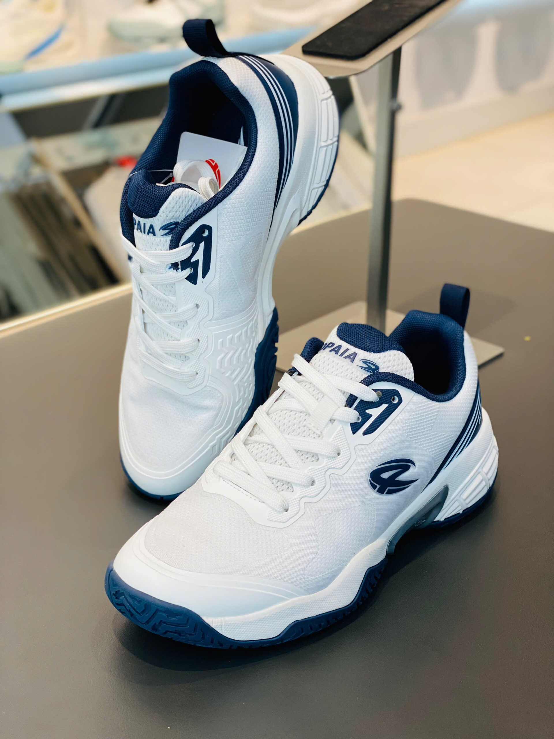 Giày Picklbeball nam Eopaia - M492578 - White Navy - Ảnh 6