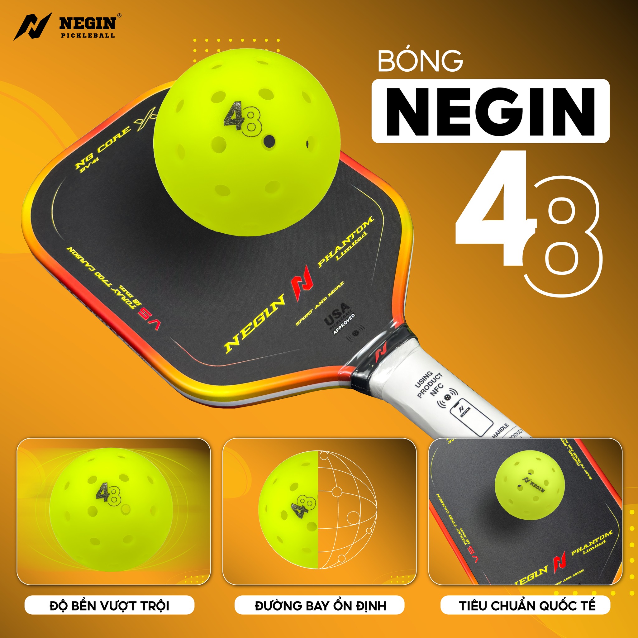 Bóng thi đấu Negin 48