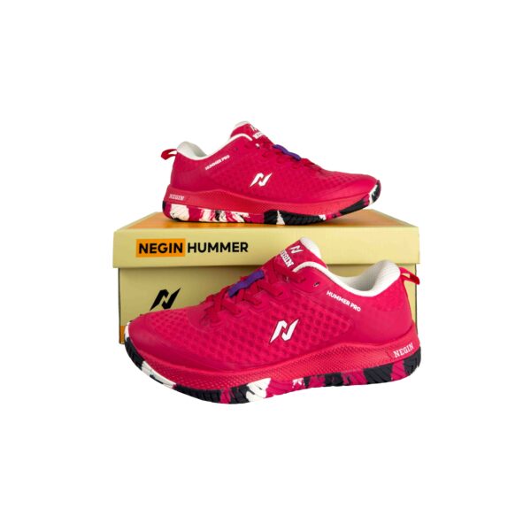 Giày Pickleball NEGIN HUMMER PRO - Màu Đỏ