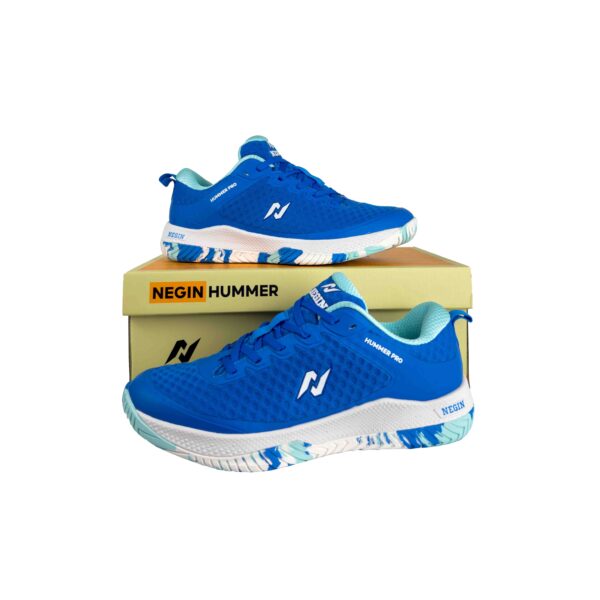 Giày Pickleball NEGIN HUMMER PRO - Màu Xanh