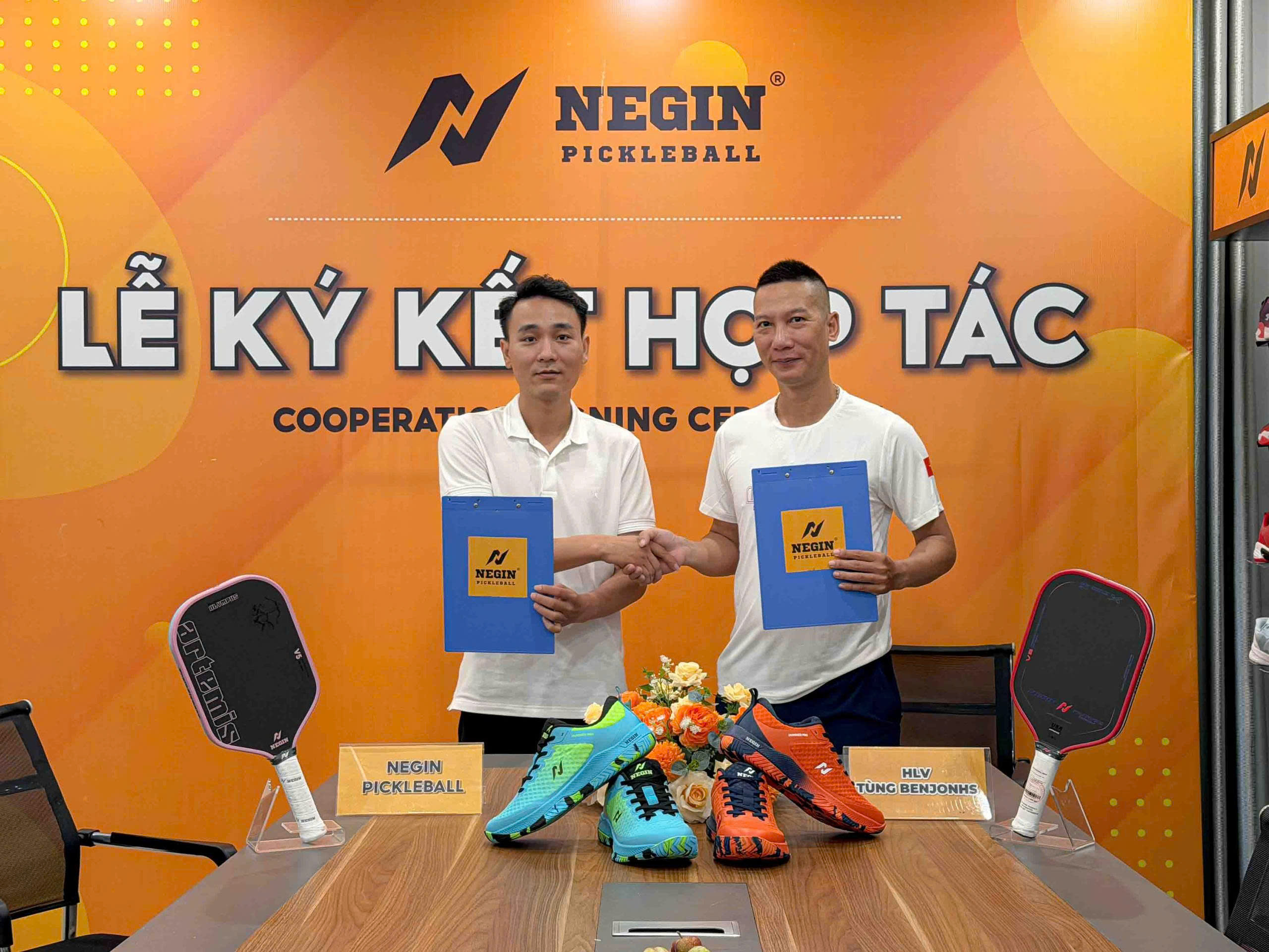 Negin hợp tác cùng VĐV Pickleball, đánh dấu thêm một cột mốc trong hành trình đồng hành cùng cộng đồng.