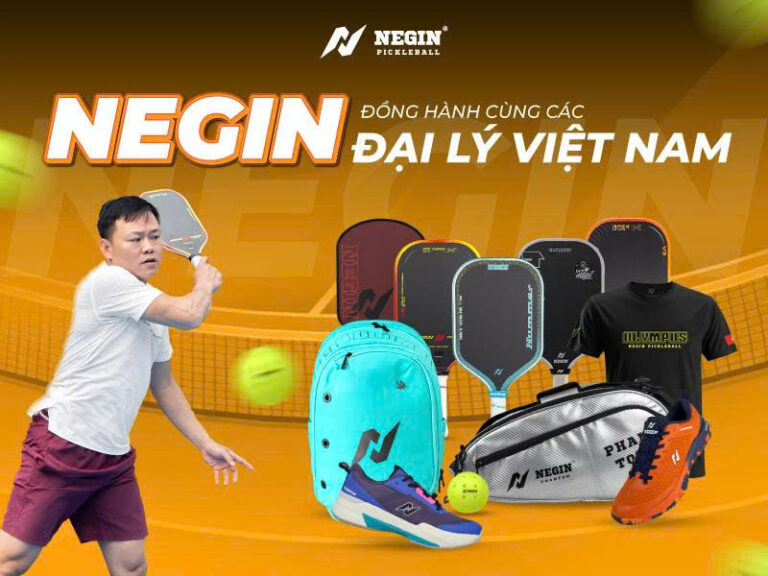 Negin đồng hành cùng các đại lý pickleball Việt Nam